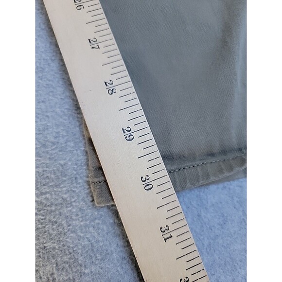 Mavi Jeans Pants Mens 32x30 Straight Zach Green Stretch Preppy Low Rise Khakis - Picture 3 of 14